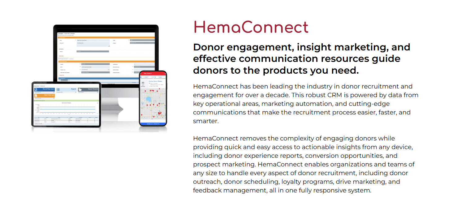 HemaConnect – Blood Plasma Management